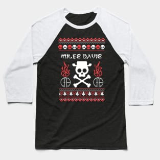 miles davis happy x Baseball T-Shirt